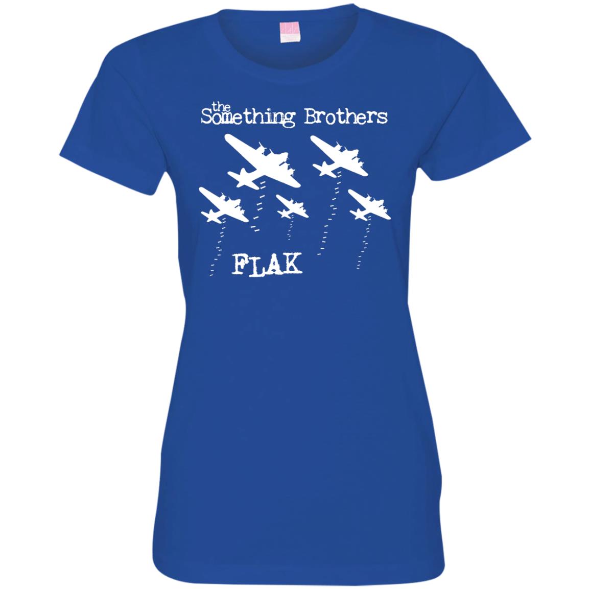 The Something Brothers new "FLAK" Bomber Planes Ladies' Fine Jersey T-Shirt