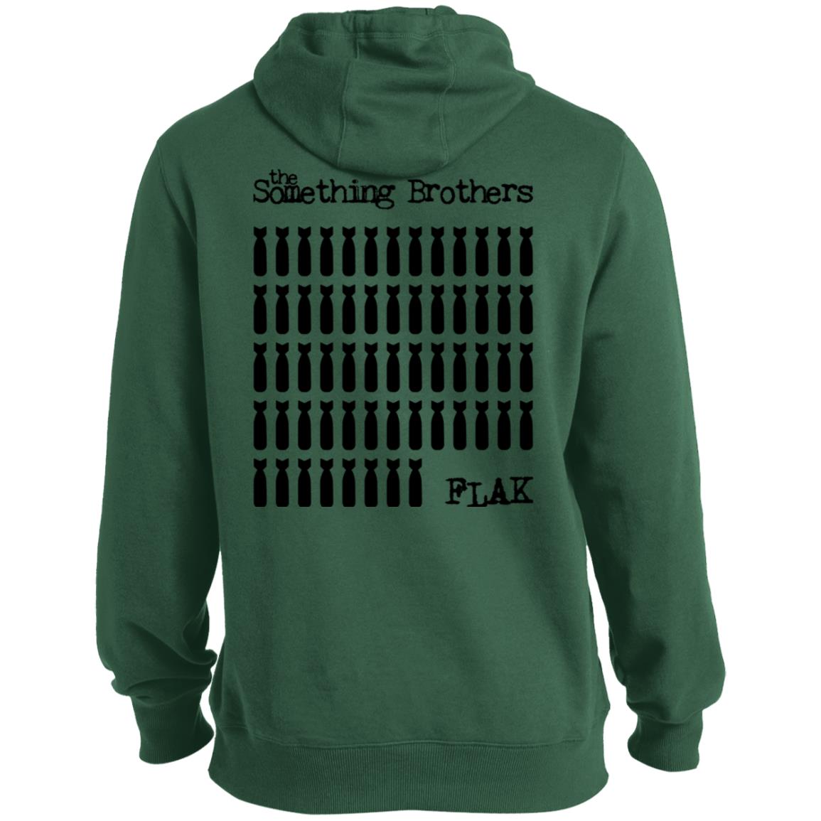 The Something Brothers "FLAK" Dual Design Front and Back Pullover Hoodie