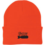 The Something Brothers "Bomb" Black Embroidered Knit Cap