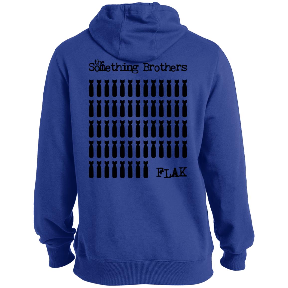 The Something Brothers "FLAK" Dual Design Front and Back Pullover Hoodie