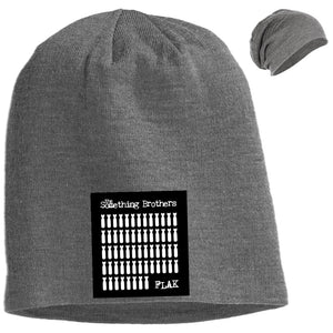 The Something Brothers "60 Bombs" embroidered Slouch Beanie.